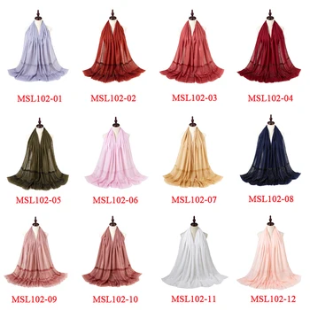180*70 kobiet muzułmańskich w kratkę szalik Szal i okłady miękkie kobiece chustki hidżab etole arabski szal z frędzelkami islamskie chusty