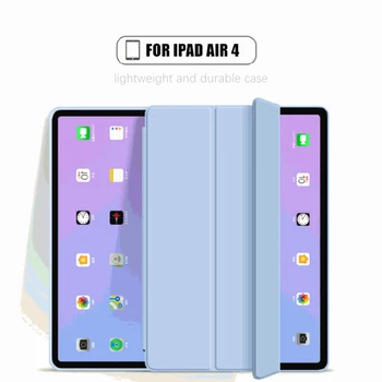 SCHANGE For iPad Air 4 Case Tri-fold Smart Case for iPad Air 4 2020 10,9-calowy Противоопадающий etui dla iPad Air4 2020