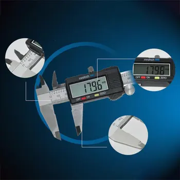 0-300 mm wyświetlacz LCD cyfrowy elektroniczna suwmiarka Kaliber mikrometr pomiarowy narzędzia cyfrowy elektroniczna suwmiarka linijka