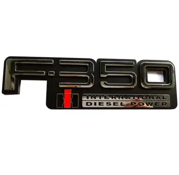 1 szt./lot ABS F350 F-350 INTERNATIONAL DIESEL POWER Auto Emblems ikony 3D