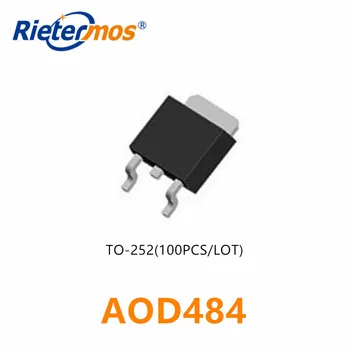 100pcs AOD484 D484 T0-252 SMD wysokiej jakości