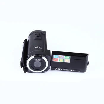 1080P cyfrowa kamera HDV kamera kamera 16MP 16x Zoom COMS sensor 270 stopni 2,7 calowy ekran LCD TFT