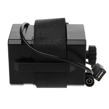 12V 12V wodoodporna komora baterii pudełko z interfejsem USB wsparcie 3x 18650 akumulator 26650 DIY Power Bank do roweru LED Light lampa