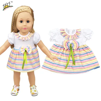 16 cali girl doll odzież Jumpsuite/sukienka pasuje na 38-40 cm dziecko reborn lalka, zabawki 16-18 cali lalki akcesoria dla dziecka prezent na Urodziny