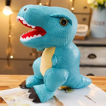 1szt 28 cm miękki realistyczny dinozaur pluszowe zabawki nadziewane Smoka lalka symulacja zabawki dla dzieci Peluche słodkie dzieci dla dzieci prezent