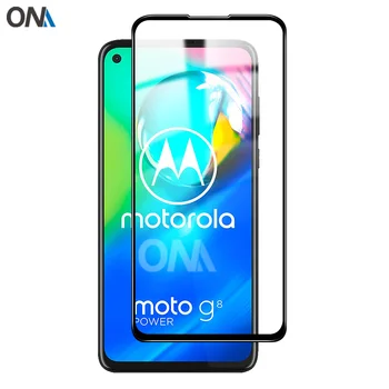 2 szt ochraniacz ekranu dla Motorola Moto G8 Play / Power szkło hartowane pełna powłoka szklana folia do Moto G8 Power Lite