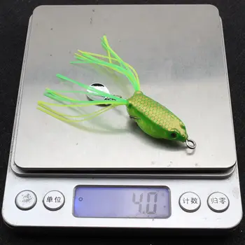 2018 nowy 10szt 5 kolorów jest bardzo mały Topwater żaba pustą ciało miękkie przynęty bass haczyki, przynęty, sprzęt zestaw i skrzynia bieg
