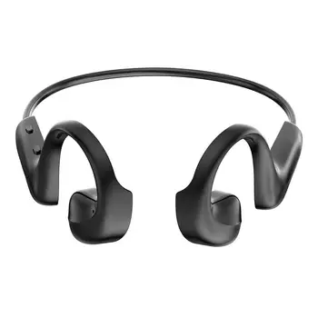 2020 bezprzewodowy zestaw słuchawkowy na przewodnictwo kostne wodoodporne sportowe słuchawki Bluetooth 5.0 zestaw słuchawkowy z wbudowanym podwójnym шумоподавляющим mikrofonem