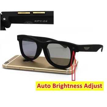 2020 La Vie oryginalny design rk okulary auto regulowana jasność LCD soczewki polaryzacyjne okulary rama
