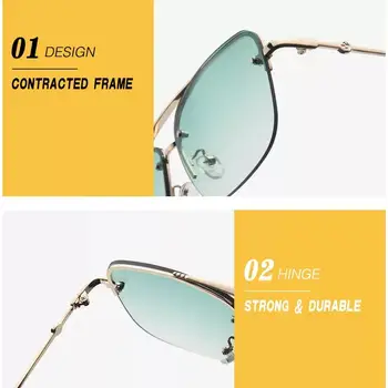 2020 luksusowe okulary mody Kobiety mężczyźni rocznika gradientu zielone lustrzane soczewki okulary klasyczne damskie gotyckie punkty