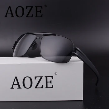 2020 Men Polarized Military SunglassesUV400 For Police Driving Square UV okulary przeciwsłoneczne czarne okulary dla mężczyzn antyodblaskowy daszek 3258