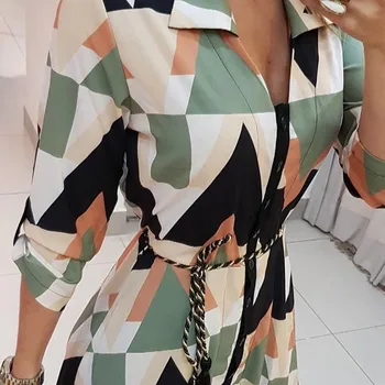 2020 new women ' s loose casual fashion dress Women Holiday Style Print Casual Plus Size Ladies Dress 2020 2020