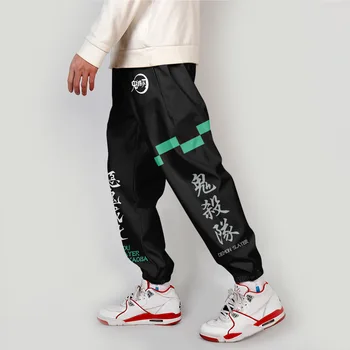 2020 nowy druku 3D demon killer spodnie treningowe dla kobiet/mężczyzn fitness biegaczy Wiosna High street anime spodnie casual spodnie treningowe spodnie