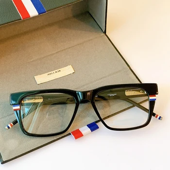 2021 New York Thom Brand Designer Reading Eye Glasses for Men Women kwadratowe octanowe okulary optyczne, okulary przepisane im