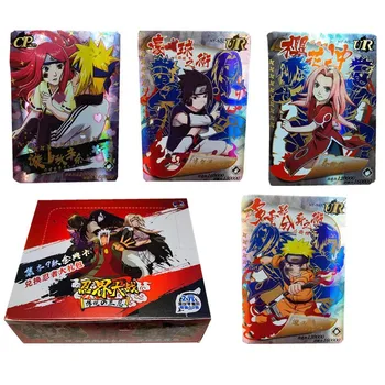 2021 nowy 150шт Naruto Шиппуден Hinata, Sasuke Itachi Kakashi Naruto Джирайя gra Bitwa kart handel zabawki dla dzieci, prezenty
