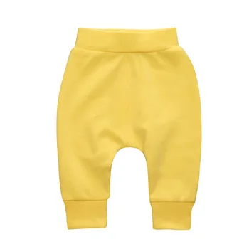 2021 Wiosna moda nowy maluch spodnie noworodek chłopcy dziewczęta ogromny PP Wysoka Talia legginsy czysta bawełna, oddychające, elastyczne spodnie
