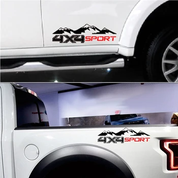 2szt graficzny winylu Górski naklejka samochód 4X4 do samochodu naklejka suv jeep pick-up D-MAX Navara