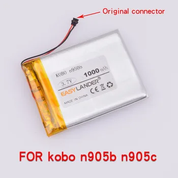 3.7 V 1000mAh akumulator litowo-polimerowy akumulator litowo-jonowy do Mp4 PAD DIY bluetooth kobo n905b,kobo n905,kobo n905c