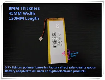 3.7 V 6400mAH 8045130 polimerowa li-ion / li-ion bateria do tabletu power bank telefon komórkowy głośnik