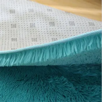 30 puszysty okrągły dywan dywany do wystroju salonu dywan ze sztucznego futra plac zabaw, długie pluszowe dywany do sypialni kudłaty dywan, nowoczesne dywany