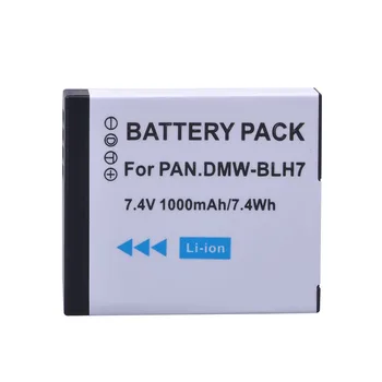 3szt DMW-BLH7 DMW BLH7 BLH7E BLH7PP bateria + Type-C LED ładowarka zestawy dla Panasonic Lumix DMC-GM1 GM5 GF7 GF8 GF9 LX10 LX15.