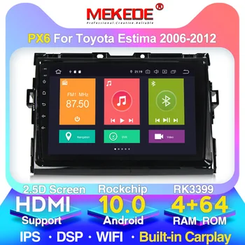 4G LTE HD 2DIN 4G RAM radio samochodowe do Toyota Estima/PREVIA/Tarago/Canarado 2006-2012 sprzęt multimedialny radioodtwarzacz z systemem Android 10