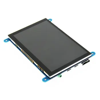 5-calowy monitor LCD HDMI zgodny 800X480 HD ekran dotykowy pojemnościowy ekran dla Raspberry Pi 4 Model B 3B+/3B/2B/B+