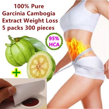 5 opakowań 300 tabletek Nature Fast Weight lost Products Burning Fat Pure garcinia cambogia extract Slim body 95% HCA