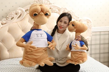 50 cm E. T Alien klasyczny film otaczający pluszowe zabawki dziwny cartoon doll poduszka dzień dziecka boże Narodzenie to najlepszy prezent