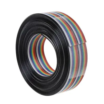 5m Rainbow Cable 20Pin DuPont Wire z dokładnością do linii 1.27 mm przewody przyłączeniowe