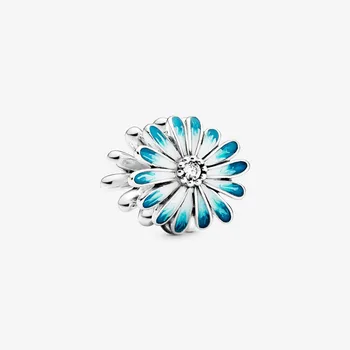 925 srebro koraliki 2020 nowy gorący musujące kwiat stokrotki Królik zawieszenia pasują oryginalne bransoletki Pandora biżuteria DIY kobiety