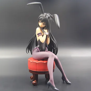 Accel World Kuroyukihime Bunny Girl Ver. PVC figurka anime sexy dziewczyna figurka model zabawki anime figurka kolekcja lalka prezent