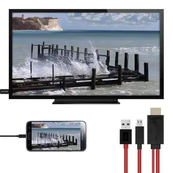 Adapter HDMI Micro USB to HDMI 1080P HD TV kabel adapter do Samsung S3 S4 S5