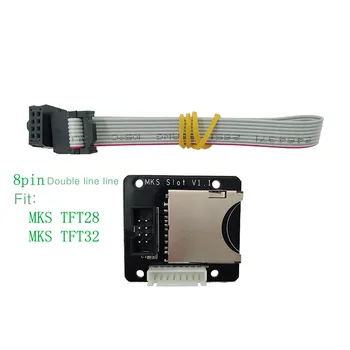 Akcesoria do drukarek 3D MKS ROBIN/TFT Slot V1.1 SD, zewnętrzny czytnik kart pamięci