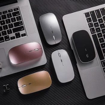 Bezprzewodowa mysz dla Macbook air/pro 13 Bluetooth mysz dla xiaomi huawei, Lenovo mysz akumulator souris sans fil pour portable