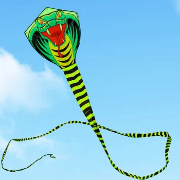Bezpłatna wysyłka 15 m wąż kite flying linia рипстоп tkanina nylonowa odkryty zabawki cerf volant łatwo otworzyć dla dzieci latawce dla dorosłych Tęcza