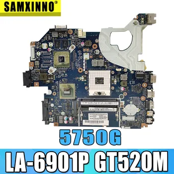 Bezpłatny procesor LA-6901P płyta główna do Acer 5750 5750G 5755 płyta główna laptopa HM65 GT520M płyta główna oryginał test OK