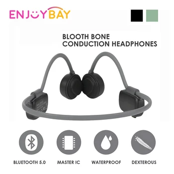 BH528 Bluetooth 5.0 kostna przewodność zestaw słuchawkowy IP56 Sweatproof Open Ear bezprzewodowy zestaw słuchawkowy w/ Mic Touch Control magnetyczne ładowanie