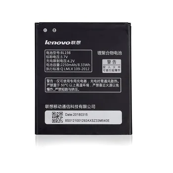 BL 198 bateria BL198 dla Lenovo A859 A860E S890 K860 K860I A678T S880I A850 A830 2250mAh telefon komórkowy wymienić przeładowanie