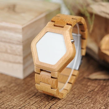 BOBO BIRD WE03 marka projektant zegar cyfrowy noktowizor bambusowe zegarek mini led design godzin z wyjątkowym wyświetlaczem czasu Tokyoflash