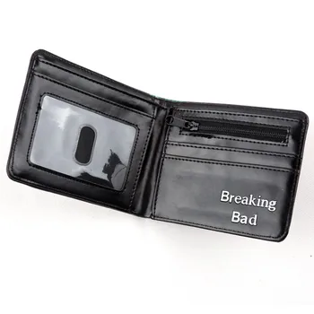 Breaking Bad WALLET NEW Men PU Leather Credit Card Holder Wallet Bifold ID Cash