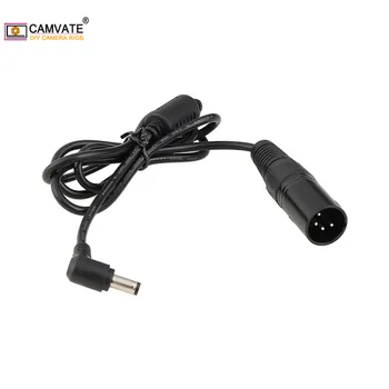 CAMVATE 4Pin XLR Male To 2.5 mm DC Plug Power Cable For Blackmagic Design Camera/ Other Accessories With 2.5 mm Port Powered (1M)