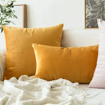 CANIRICA poduszka z rdzeniem aksamit tarcica poduszka domowy kanapa poduszka do dekoracji sypialni prostokątny krzesło poduszki siedziska 30x50cm