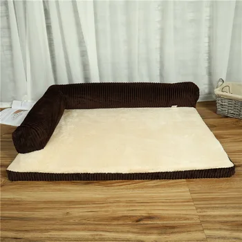 Ciepłe, miękkie maty dla psów domowych materac łóżko dla średnich/dużych psów domowy sofa z poduszką dla kotów Camas Para Perro poduszka koc