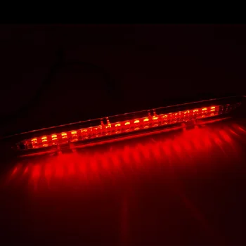 Czerwona dioda 3 trzecie światło stop tylne tkaniny wtryskiwacz stopu Fiat Grande Punto Abarth Evo OEM 2122000407
