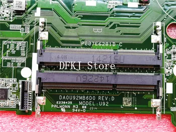 DA0U92MB6D0 do płyty głównej laptopa HP 15-N Series 738124-501 738124-001 W/A10-5745M CPU druku płyty głównej w testowane