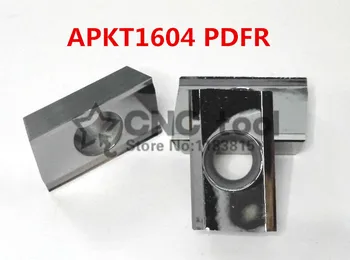 Darmowa wysyłka aluminiowa твердосплавная wstaw 10szt APKT1604PDFR , tokarka CNC, narzędzia, nadaje się do obróbki aluminium, wstaw BAP400