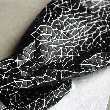 Designerskie tkaniny specjalne ziarniste tekstury skały DIY Wzór Patches Art Crafts Decor Space Design sztuczna skóra 47*42 cm