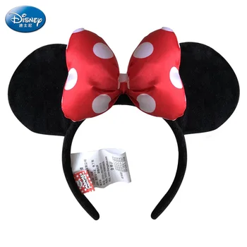 Disney pluszowy Myszka Miki Minnie Mickey Disney edition nakrycie głowy wstążki do włosów Księżniczka głowa, obręcz dziewczyny, zabawki dla dzieci prezent