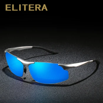 ELITERA marka klasyczny prostokąt okulary polaryzacyjne mężczyźni podłogowa jazdy okulary kwadratowe okulary męskie przeciwsłoneczne